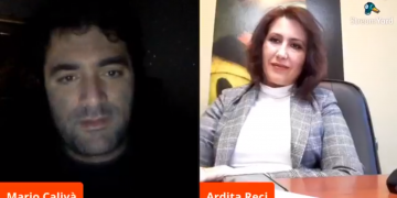 Bisedë mes gazetarit dhe dramaturgut arbëresh, Mario Caliva dhe studiueses së QSPA-së, Ardita Reçi